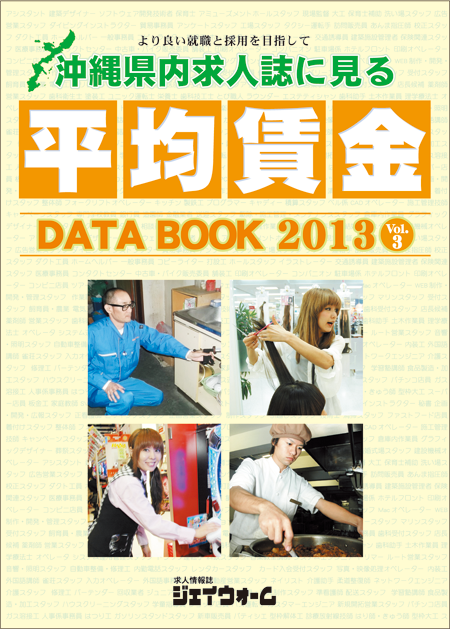 沖縄県内求人誌面にみる平均賃金DATABOOK2013