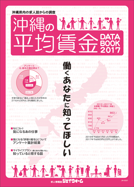 沖縄県内求人誌面にみる平均賃金DATABOOK2017