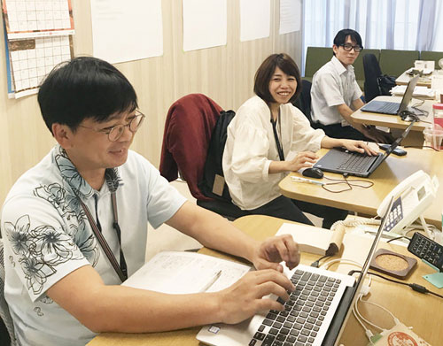 縁の下の力持ちの皆さん♪